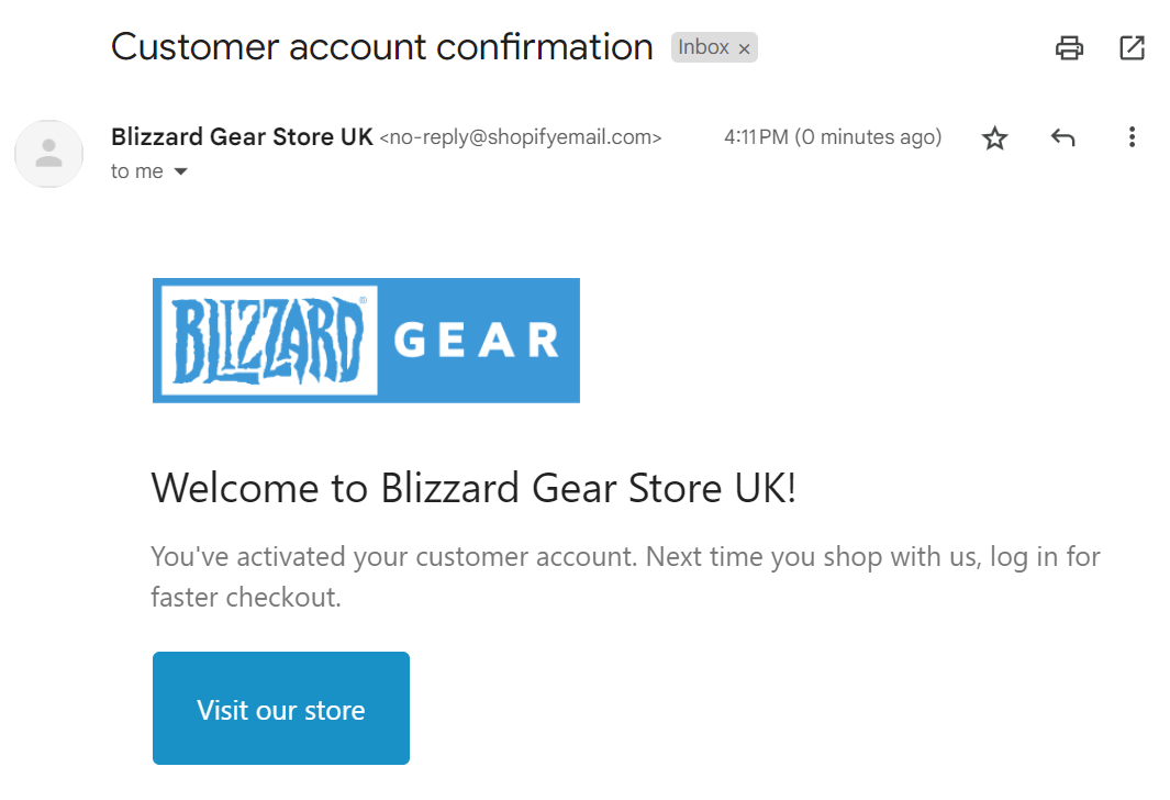 Automatic Account Activation