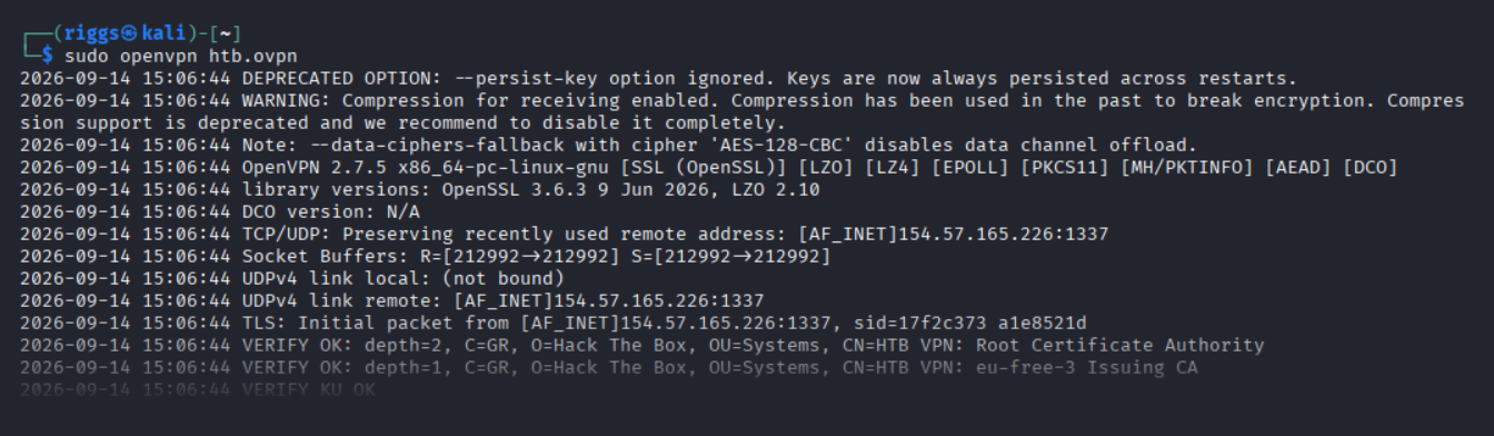 Openvpn connect