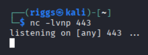 Set up listener on 443