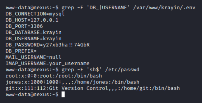 Reading live config