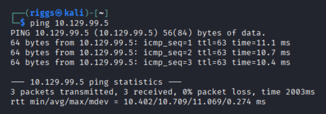 Ping to nexus