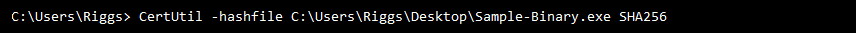 CMD Checksum-1