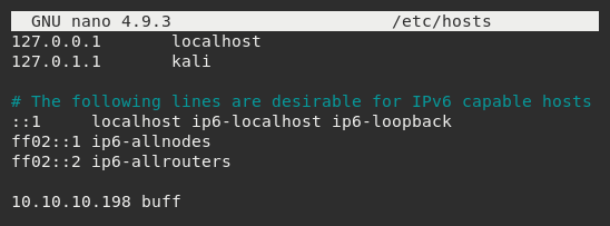 Add Buff Host