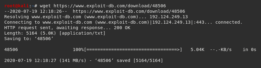 wget Exploit
